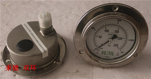 Ventil 测压表 PBX100XJ KL 1 0-250Bar厂家